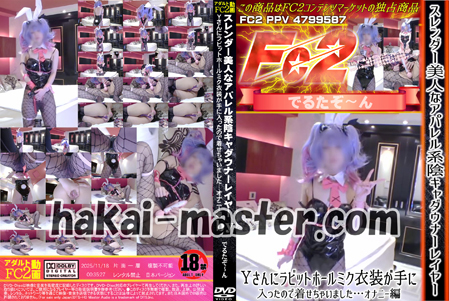 スレンダー美人なアパレル系陰キャダウナーレイヤーＹさんにラビットホールミク衣装が手に入ったので着せちゃいました…オナニー編